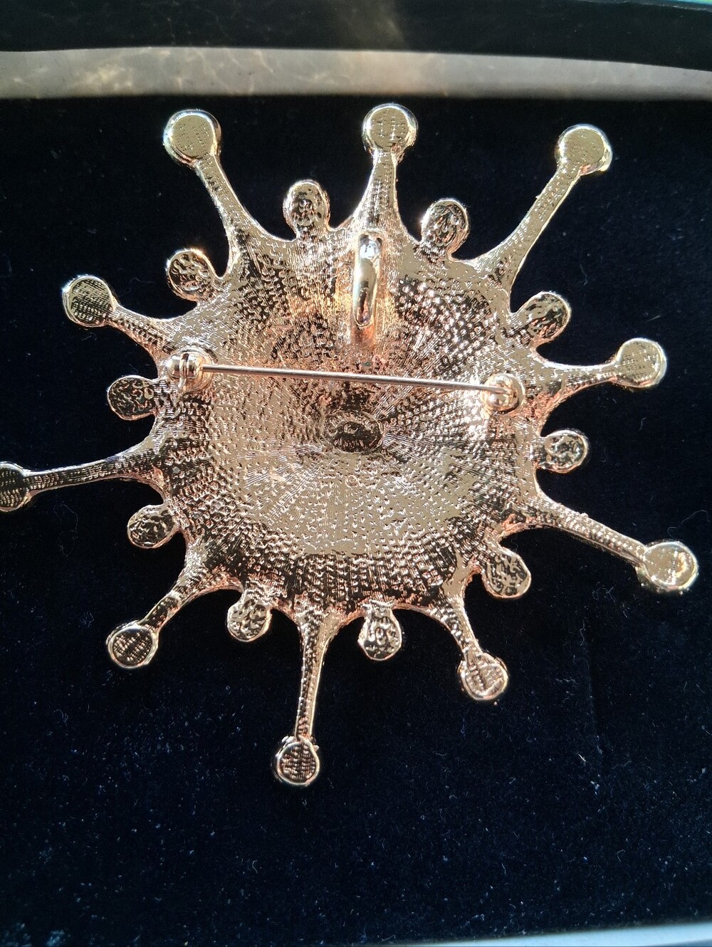 Vintage Jose Barrera Avon Roman Holiday Starburst Brooch/pendant. - Picture 2 of 5